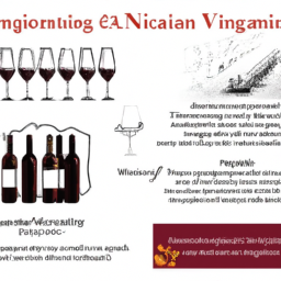 E prompt:Create an image showcasing a person's journey towards achieving the Canadian Association of Professional Sommeliers Certification, featuring a progression from wine tastings and cellar management to vineyard visits and advanced wine pairings