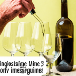 E prompt:Create an image showcasing a progression of wine-related tasks that represent the journey from novice to expert: a person pouring wine, tasting it, studying wine regions, engaging in wine conversations, and confidently selecting bottles